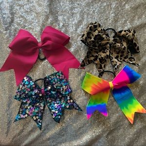 Cheerleading Hair Bow Lot